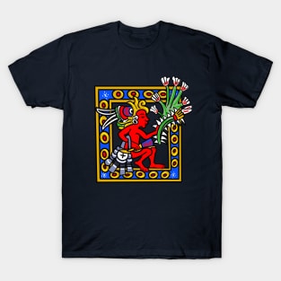 Aztec Codex Borbonicus T-Shirt